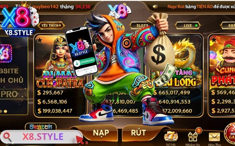 Cài đặt app X8 trên các nền tảng, tiện ích dễ sử dụng